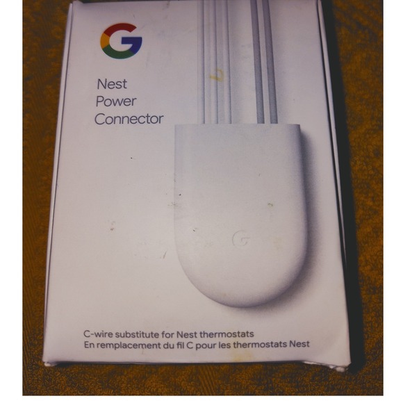 google Other - Google Nest Power Connector C-Wire Substitute GVNZ4 GA02493-US White